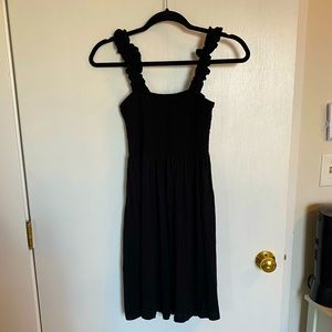 Black summer dress